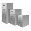 NFCEF4F 4 DRAWER FILING CABINET GREY