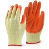 ECONOMY GRIP GLOVE ORANGE LARGE SINGLE